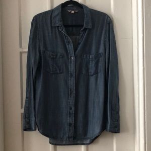 Banana republic denim top